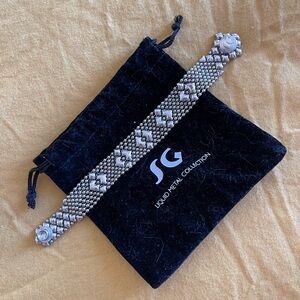 SG Liquid Metal Silver Bracelet